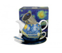 Filiżanka dzbanek zaparzacz tea for one Gogh starry night