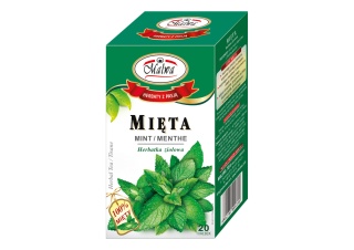 HERBATA MIĘTA ZIOŁOWA ZIOŁA 100% MALWA TEA 20TB