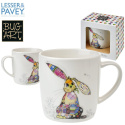 Kubek porcelana na prezent bug art lesser binky bunny królik