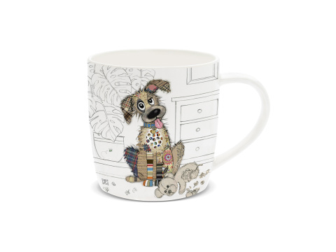 Kubek porcelana na prezent bug art lesser murphy mutt pies