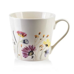 Kubek Eddy flowers porcelana do herbaty kawy kwiaty prezent