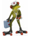 Decorative desk figurine frog nurse for gift