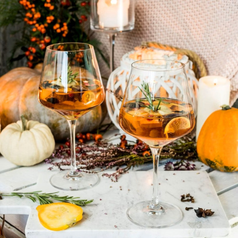 Duże kieliszki do białego wina avant-garde Krosno zestaw 6szt