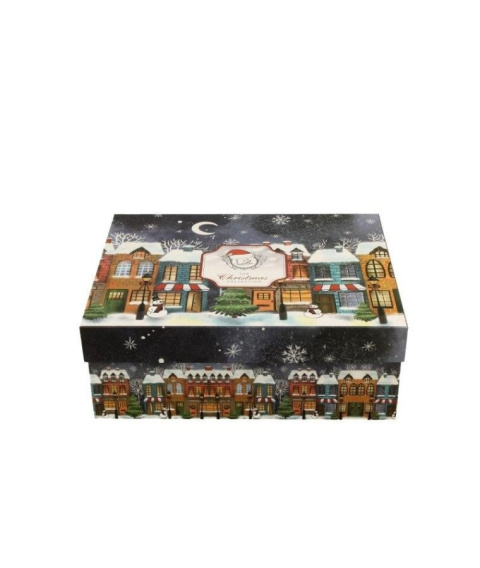 Zestaw dwie filiżanki do espresso christmas city święta