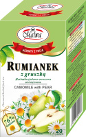 Malwa tea herbata 100% rumianek z gruszką 20tb