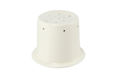 Dzbanek z podgrzewaczem 1 litr kwiaty bratki sitko