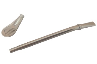 BOMBILLA DO YERBA MATE STALOWA NIERDZEWNA 16 CM