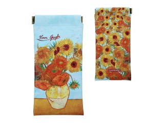 Etui na okulary Gogh Słoneczniki pokrowiec miękki carmani