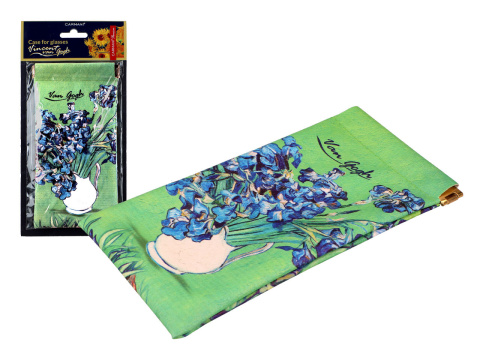 Etui na okulary Van Gogh Irysy pokrowiec miękki carmani