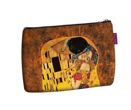 Kosmetyczka Bertoni solo Pocałunek organizer Klimt kiss