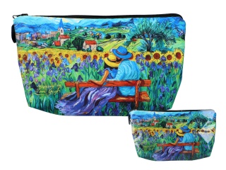 Duża kosmetyczka inspirowana V. Van Goghiem carmani