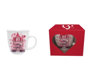 Kubek kubas do kawy prezent na walentynki pałac miłość