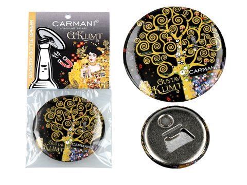 Otwieracz do butelek magnes Klimt Drzewo życia carmani