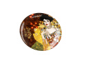 Okrągły otwieracz do butelek magnes Klimt Adela carmani