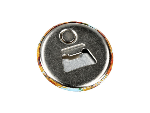 Okrągły otwieracz do butelek z magnesem Gogh Słoneczniki