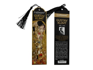 Ozdobna zakładka do książki Klimt Pocałunek carmani kiss