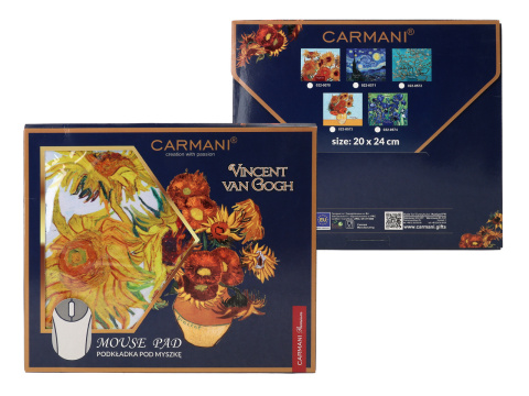 Podkładka pod mysz komputerową carmani Gogh Słoneczniki