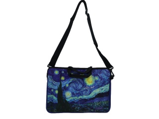 Torba na laptopa Van Gogh Gwiaździsta noc carmani na ramię