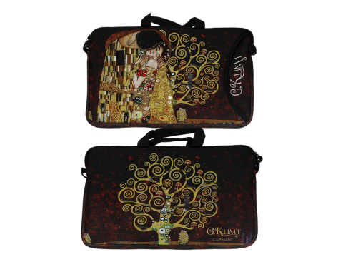 Torba na laptopa Klimt Pocałunek Drzewo życia carmani