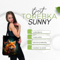 Torba na ramię torebka płócienna miejska Sunny Fox Bertoni