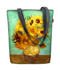 Torba na ramię shopper miejska Sunny Sunflowers Bertoni