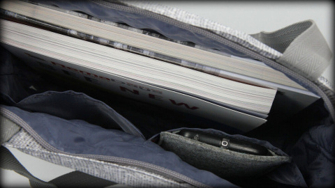 Torba na ramię półcienna miejska Sunny Estera Bertoni shopper