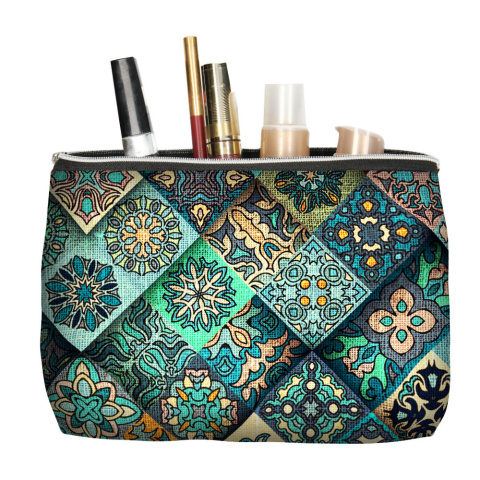 Zestaw torebka kosmetyczka solo sunny Estera Bertoni zieleń