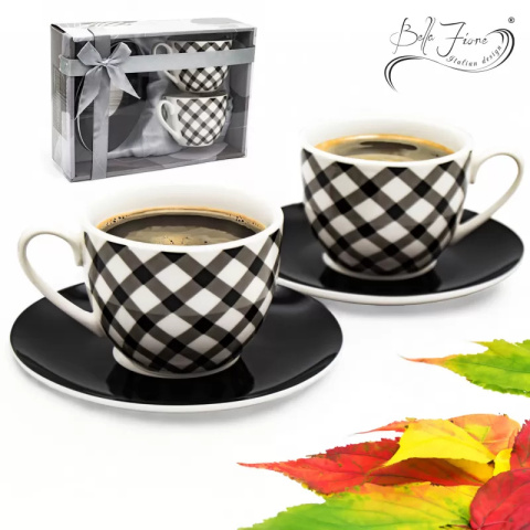 2 filiżanki zestaw do herbaty na dzień kobiet bella fiore