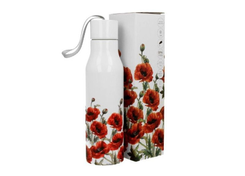 Butelka termiczna termos na herbatę classic poppies maki