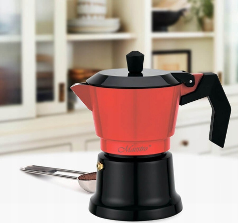 Kawiarka na 9 filiżanek zaparzacz do kawy aluminium 450ml