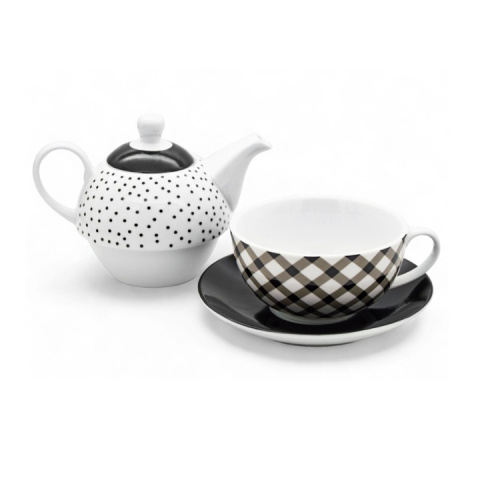 Filiżanka dzbanek imbryk zestaw tea for one bella fiore