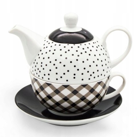 Filiżanka dzbanek imbryk zestaw tea for one bella fiore