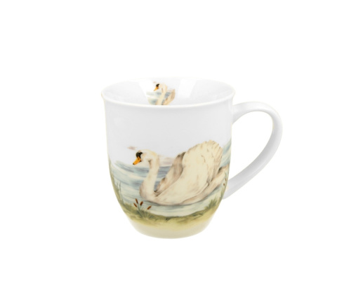 Kubek łabędź ptasi świat kubas na prezent ptaki dla męża