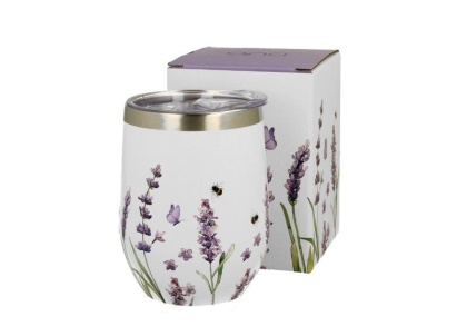 Kubek termiczny termos classic lavender na dzień kobiet