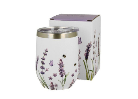 Kubek termiczny termos classic lavender na dzień kobiet