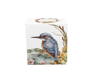 Kubek zaparzacz komplet dla chłopaka zimorodek ptasi świat