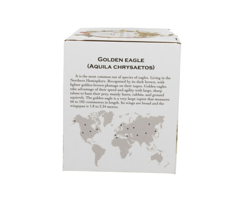 Kubek zaparzacz komplet dla męża orzeł ptasi świat ptaki