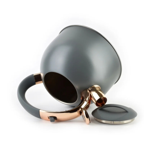 Czajnik do gotowania wody na indukcję szary stal 2,5l Sten