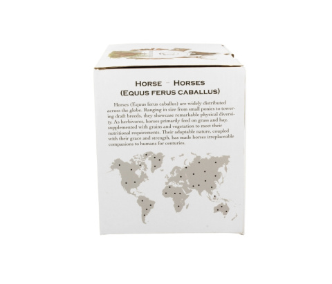 Duży kubek dla mężczyzny koń gniady xxl świat zwierząt