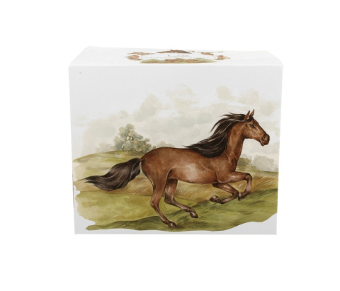 Duży kubek dla mężczyzny koń gniady xxl świat zwierząt