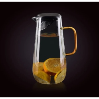 Dzbanek szklany z filtrem czajnik 1,5 l do wody peter