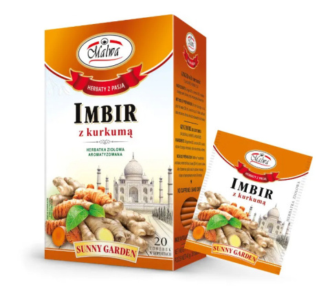 Herbata Imbir z kurkumą Malwa Tea Sunny Garden