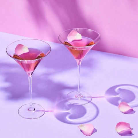 Kieliszek do martini Krosno Duet komplet 2 sztuki koktajle