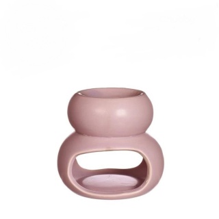 Kominek ceramiczny na wosk olejek różowy chubby II gatunek