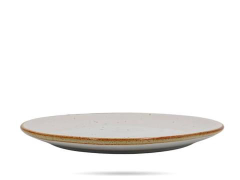 Talerz deserowy 17 cm still rustic krem kera ceramika