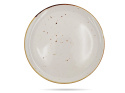 Talerz deserowy 17 cm still rustic krem kera ceramika