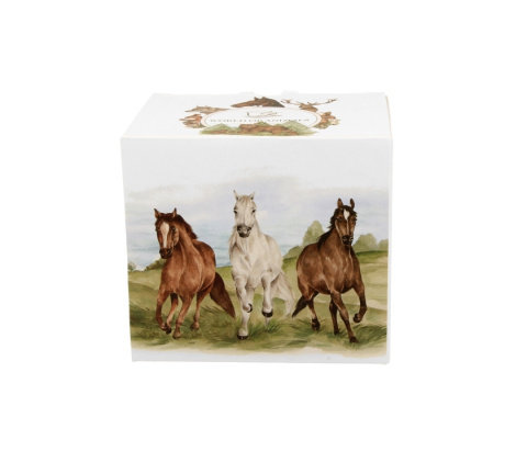 Kubek konie w galopie świat zwierząt na prezent dla męża