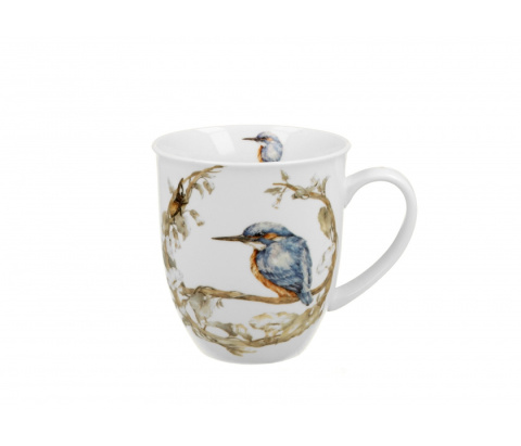 Kubek ptasi świat zimorodek na prezent dla mężczyzny ptaki