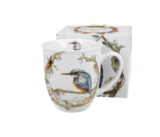 Kubek ptasi świat zimorodek na prezent dla mężczyzny ptaki