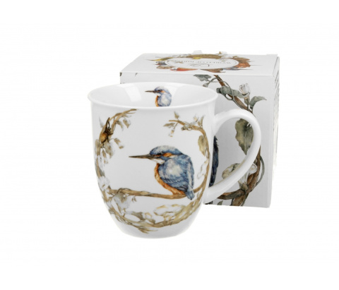 Kubek ptasi świat zimorodek na prezent dla mężczyzny ptaki